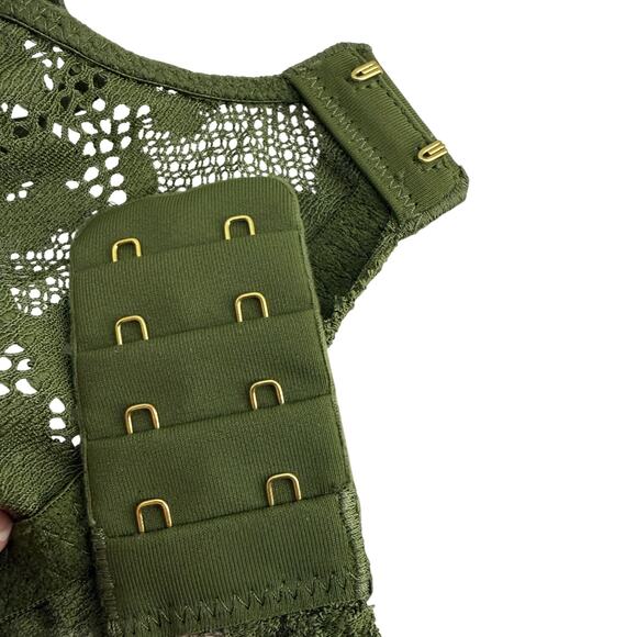 Victoria's Secret Dream Angels Lace Push Up Bra Woodland Green 36D - Picture 5 of 7